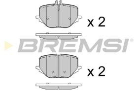 Bremsi BP3937 - PASTTILLA DE  FRENO | BRAKE PADS