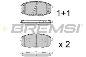 Bremsi BP3941 - PASTTILLA DE  FRENO | BRAKE PADS