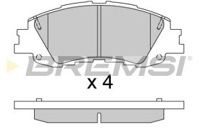 Bremsi BP3946 - PASTTILLA DE  FRENO | BRAKE PADS