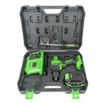  60047C - TALADRO PERCUTOR 2 VELOCIDADES A BATERÍA CON MALETÍN