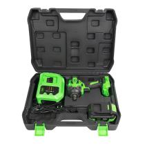 JBM 60046C - PISTOLA DE IMPACTO BRUSHLESS A BATERÍA 1/2' 800NM CON MALET