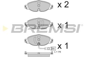 Bremsi BP3782CE - PASTTILLA DE  FRENO | BRAKE PADS