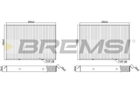 Bremsi FC2541C - FILTRO HABITACULO | CABIN FILTER