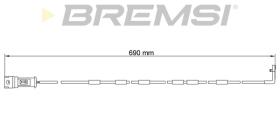 Bremsi WI0524 - AVISADOR DE FRENO | SENSORS