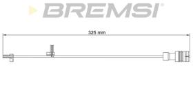 Bremsi WI0537 - AVISADOR DE FRENO | SENSORS