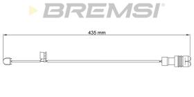 Bremsi WI0544 - AVISADOR DE FRENO | SENSORS