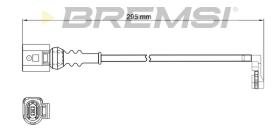 Bremsi WI0975 - BRAKE PADS