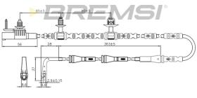 Bremsi WI0980 - BRAKE PADS