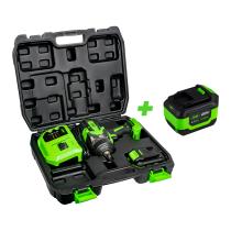 JBM PROMO-60044C - PISTOLA DE IMPACTO BRUSHLESS A BATERIA 1/2' CON MALETIN + 6