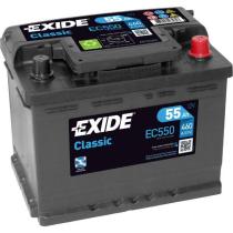 BATERIAS EC550 - BATERíA EXIDE EC550 SERIE CLASSIC 55AH. 460A + DERECHA