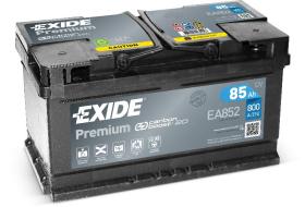 BATERIAS EB852 - BATERíA EXIDE EB852 SERIE EXCELL 85AH. 760A + DERECHA