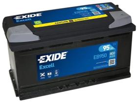 BATERIAS EB950 - BATERíA EXIDE EB950 SERIE EXCELL 95AH. 800A + DERECHA