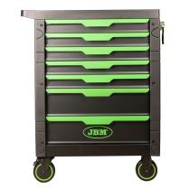 JBM 54503 - CARRO DE HERRAMIENTAS 7 CAJONES VERDE - VACÍO