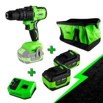 JBM PROMO-60006B - PROMO: TALADRO + 60013 + 60015 + 60016 + MOCHILA