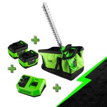 JBM PROMO-60031B - PROMO ELECTR: CORTASETOS A BATERÍA 60031 + X2 60015 + 60016