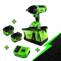 JBM PROMO-60036B - PROMO ELÉCTRICA CON LLAVE DE IMPACTO 60018 + BATERÍA 6,0AH X