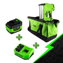  PROMO-60037A - PROMO 60037 CLAVADORA A BATERÍA + 60015 + 60016 + 53782