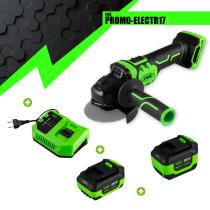 JBM PROMO-ELECTR17 - PROMO ELÉCTRICA: AMOLADORA + 2 BATERÍAS + CARGADOR