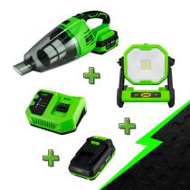  SERIE401 - PROMO ASPIRADOR PORTÁTIL + 60004 + 60016 + 60012