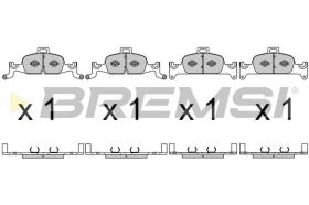 Bremsi BP3719CE - PASTTILLA DE  FRENO | BRAKE PADS