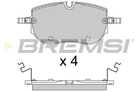 Bremsi BP3950 - PASTILLA DE FRENO | BRAKE PADS