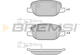 Bremsi BP3953 - BRAKE PADS