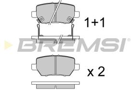 Bremsi BP3954 - PASTILLA DE FRENO | BRAKE PADS