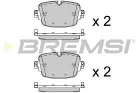 Bremsi BP3958 - PASTILLA DE FRENO | BRAKE PADS
