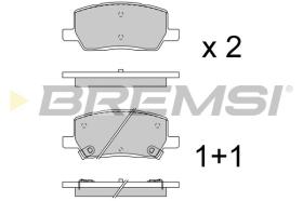 Bremsi BP3961 - PASTILLA DE FRENO | BRAKE PADS
