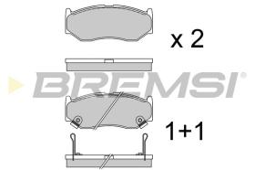 Bremsi BP3962 - PASTIGLIE FRENO | BRAKE PADS