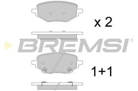 Bremsi BP3963 - PASTILLA DE FRENO | BRAKE PADS