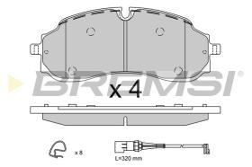 Bremsi BP3969 - PASTIGLIE FRENO | BRAKE PADS