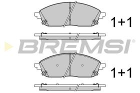Bremsi BP3972 - PASTILLA DE FRENO | BRAKE PADS