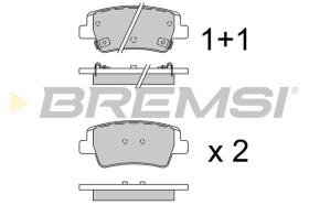 Bremsi BP3974 - PASTILLA DE FRENO | BRAKE PADS