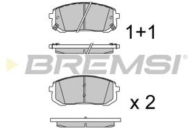 Bremsi BP3977 - PASTILLA DE FRENO | BRAKE PADS