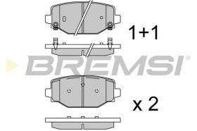 Bremsi BP3981 - PASTILLA DE FRENO | BRAKE PADS