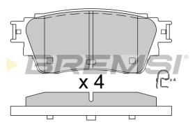 Bremsi BP3983 - PASTILLA DE FRENO | BRAKE PADS