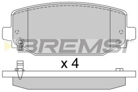 Bremsi BP3984 - PASTILLA DE FRENO | BRAKE PADS