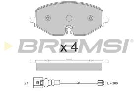 Bremsi BP3987 - PASTILLA DE FRENO | BRAKE PADS