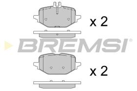Bremsi BP3991 - PASTIGLIE FRENO | BRAKE PADS