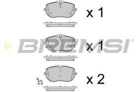 Bremsi BP3993 - PASTILLA DE FRENO | BRAKE PADS