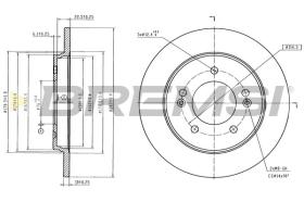 Bremsi CD8848V - DISCO DE FRENO | BRAKE DISCS