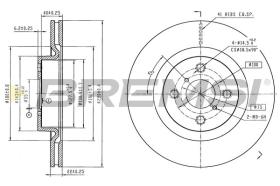 Bremsi CD8851V - DISCO DE FRENO | BRAKE DISCS