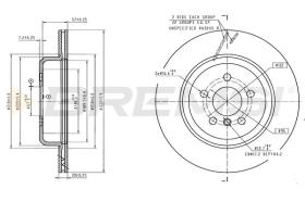Bremsi CD9042VLS - DISCO DE FRENO | BRAKE DISCS