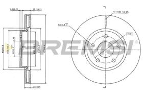 Bremsi CD9050V - DISCHI FRENO | BRAKE DISCS