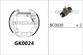Bremsi GK0024 - KIT PREM. ZAPATA | FAST SHOES KIT