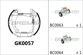 Bremsi GK0057 - PRODUCTO