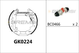 Bremsi GK0224 - KIT PREM. ZAPATA | FAST SHOES KIT