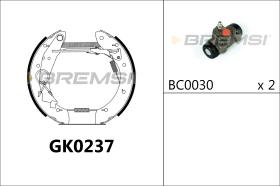 Bremsi GK0237 - BRAKE PADS