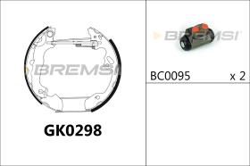 Bremsi GK0298 - KIT PREM. ZAPATA | FAST SHOES KIT